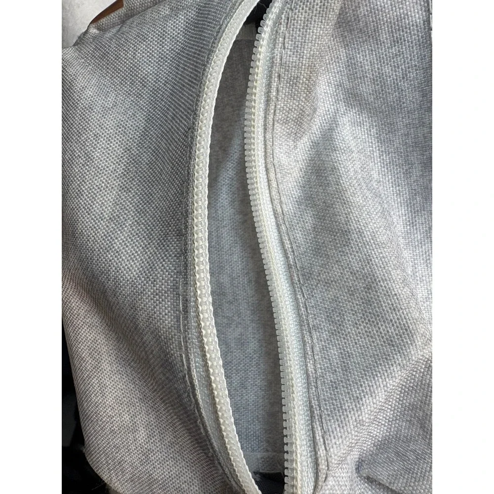 Adidas Insulated Lunch Bag Grey Rose Gold Metallic Logo Three Stripe RN